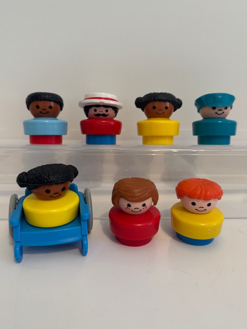 90s Fisher-Price Chunky Little People Lot